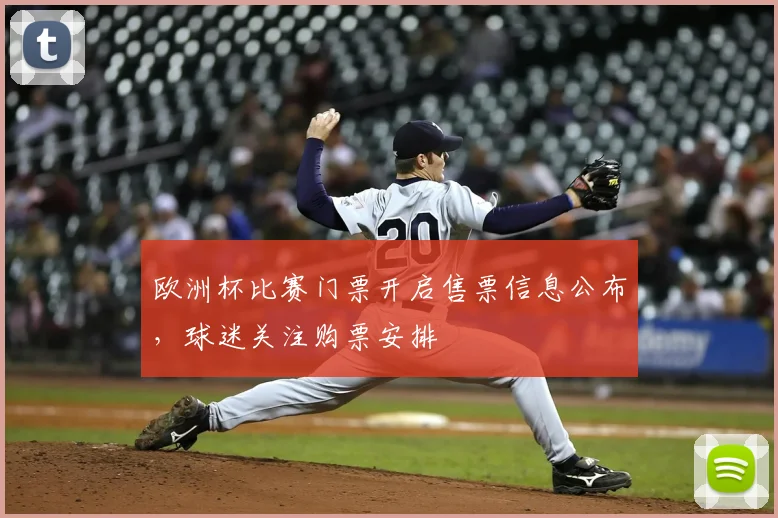 欧洲杯比赛门票开启售票信息公布，球迷关注购票安排